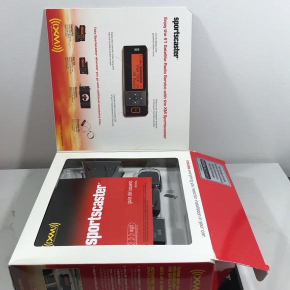 XM Satellite Radio Sportscaster (New in Original Sealed Box) - Picture 3 of 10